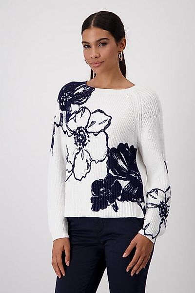 Monari Rundhalspullover günstig online kaufen