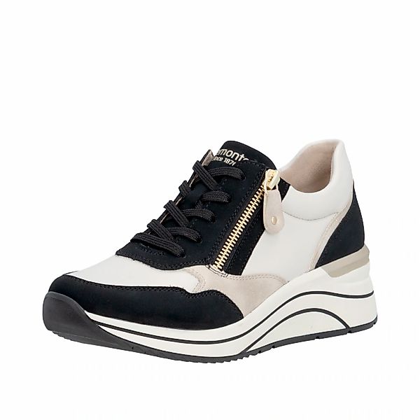 Remonte Keilsneaker, Freizeitschuh, Halbschuh, Schnürschuh, vegane Verarbei günstig online kaufen