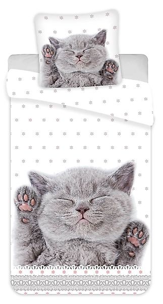 Carbotex Bettwäsche Katze - Bettwäsche-Set mit günstig online kaufen