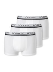 uncover by SCHIESSER Boxer "Uncover Cotton" 2er Pack, Logo-Bund, elastisch, günstig online kaufen