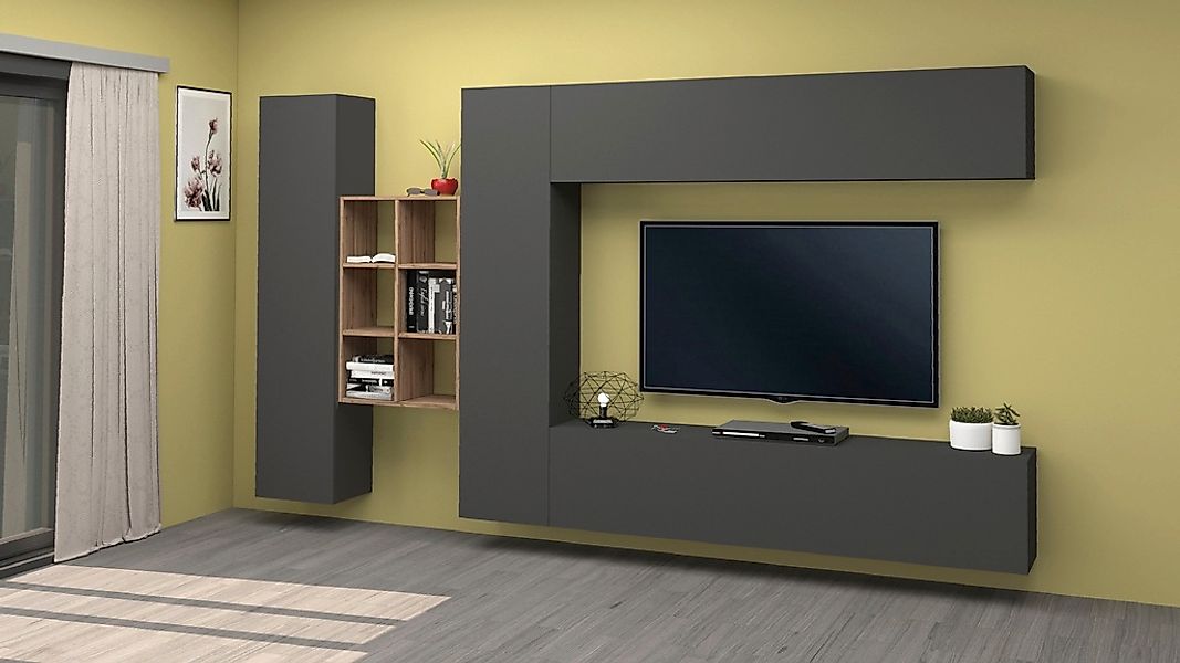 INOSIGN Wohnwand "Maruska" 1 Stk. tlg. günstig online kaufen