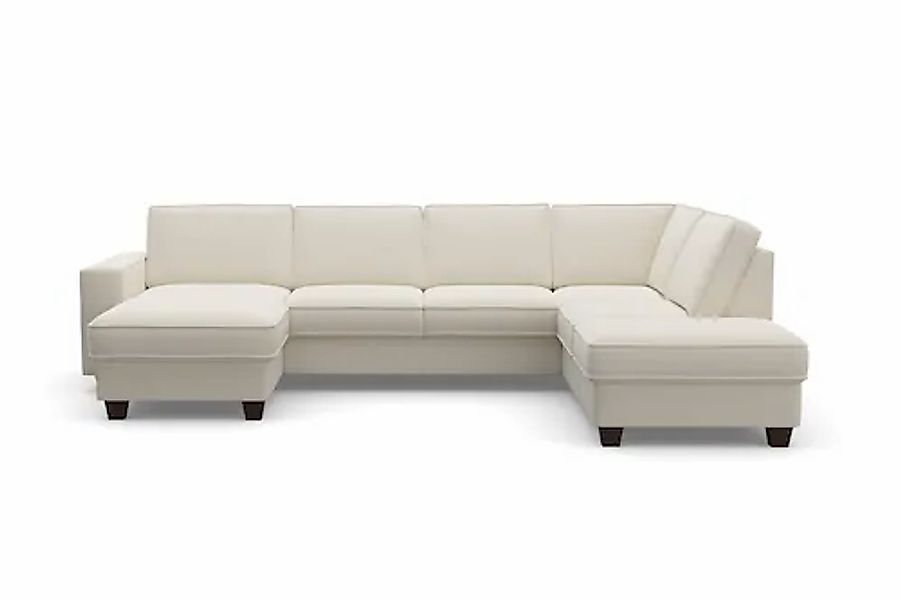 Home affaire Wohnlandschaft »County U-Form« wahlweise Ottomane links oder r günstig online kaufen