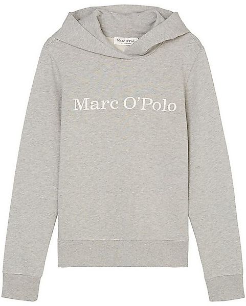 Marc O'Polo Hoodie auf der Brust ist eine farblich passende Logo-Stickerei günstig online kaufen