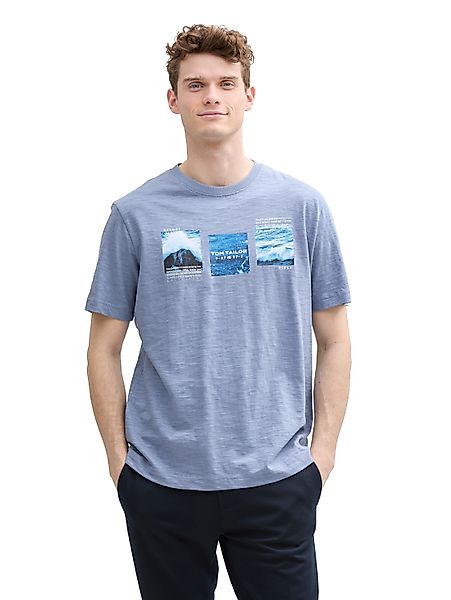 TOM TAILOR T-Shirt mit Front Print günstig online kaufen