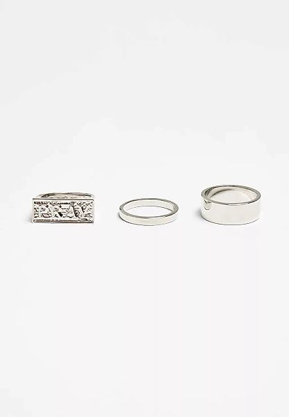 MisterTee Ring-Set "Accessories Pray Ring Set" günstig online kaufen