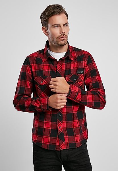Brandit Langarmhemd Brandit Herren Checked Shirt günstig online kaufen