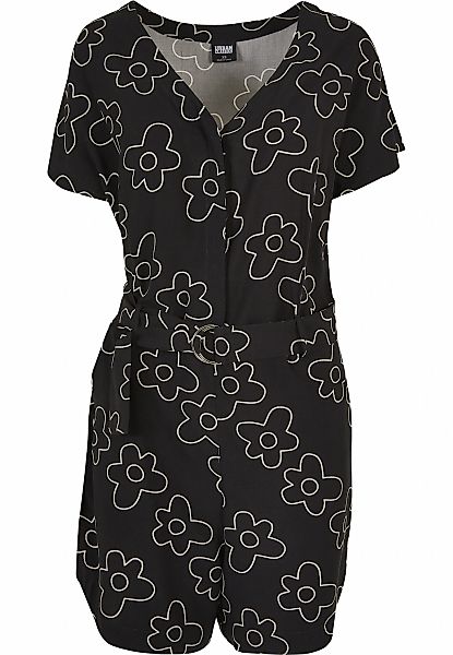 URBAN CLASSICS Jumpsuit "Urban Classics Damen Ladies Short Viscose Belt Jum günstig online kaufen