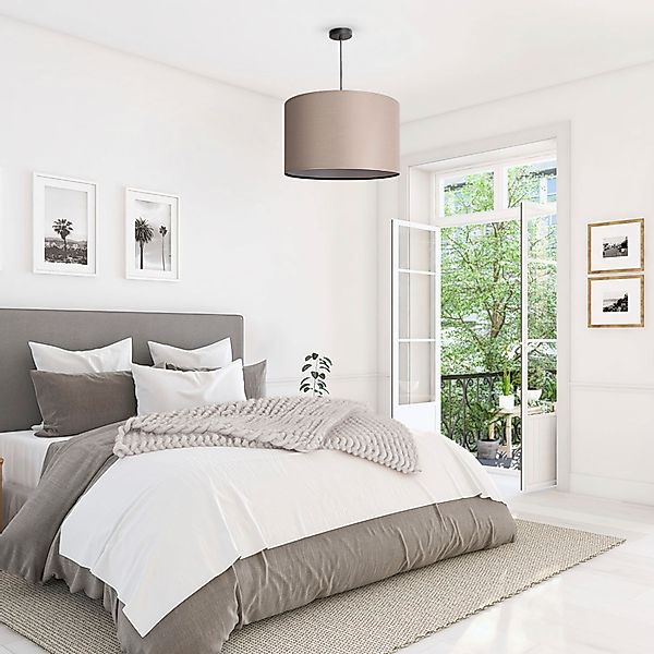 Paco Home Pendelleuchte »HUGO UNI COLOR« E27 Deckenlampe LED Wohnzimmer Und günstig online kaufen