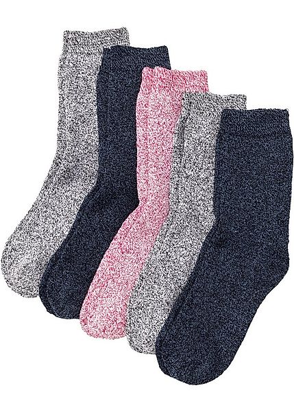 bonprix Kuschelsocken (Packung, 5-Paar, 5) für kalte Tage, mit Thermo Frott günstig online kaufen