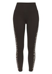 LASCANA ACTIVE Leggings Einsätze mit Leopardenmuster an den Beinen günstig online kaufen