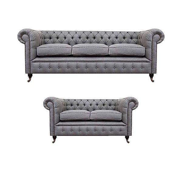 Xlmoebel Sofa Chesterfield Luxus Polster-Sofa mit Design, Sitzgarnitur in, günstig online kaufen