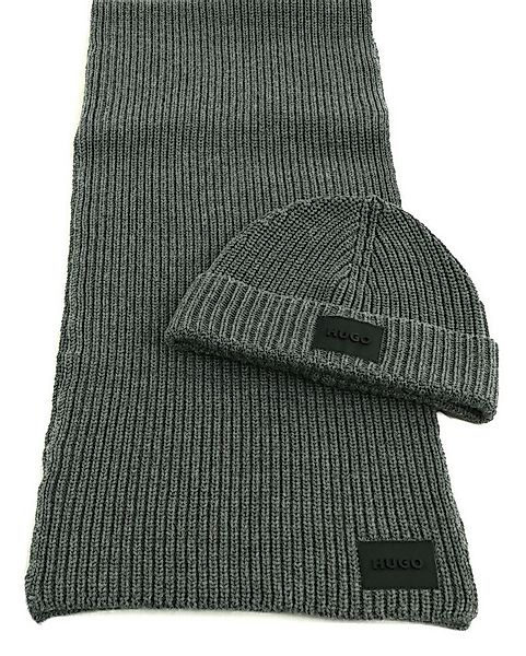 HUGO Strickmütze Set (Set, 2-St) günstig online kaufen