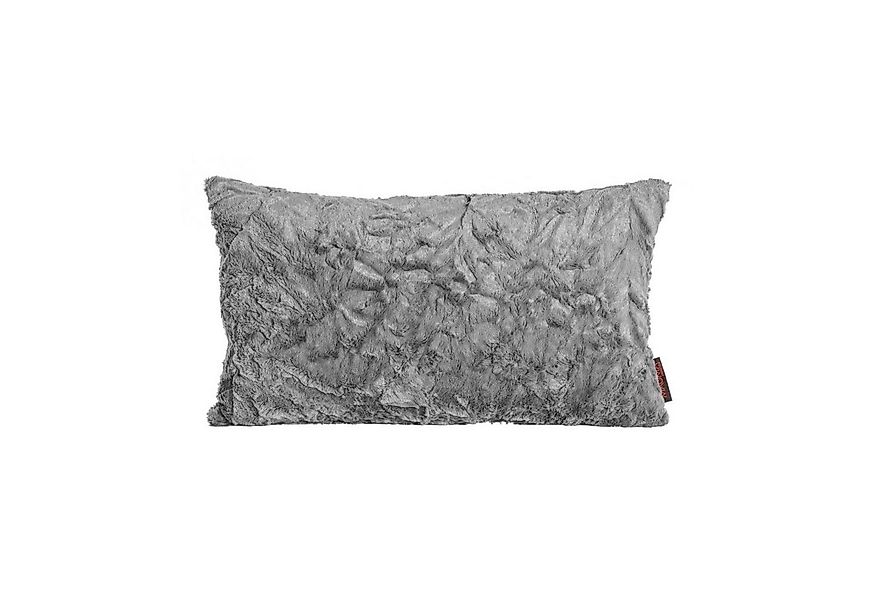 Magma Heimtex Zierkissen Magma Kissen Fluffy Mittelgrau 30 x 50 cm günstig online kaufen