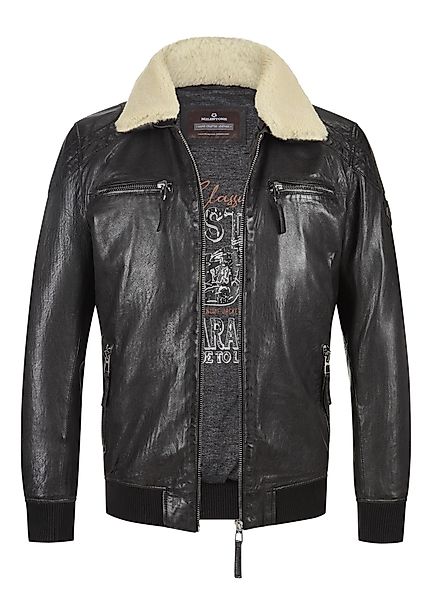 Milestone Lederjacke MSBen Umlegekragen mit abnehmbarem günstig online kaufen