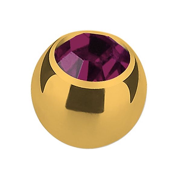 Taffstyle Piercing-Set Piercing Ersatz Schraubkugel Gold günstig online kaufen