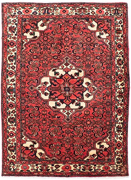 morgenland Orientteppich »Perser - Nomadic - 220 x 150 cm - rot«, rechtecki günstig online kaufen