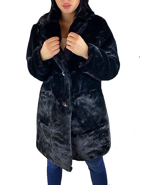 Worldclassca Fellimitatmantel Worldclassca DAMEN PARKA WINTER LANG MANTEL F günstig online kaufen