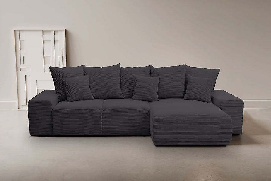 WERK2 Ecksofa "Riwa, modernes Sofa zum Kuscheln und Entspannen, Breite 300c günstig online kaufen