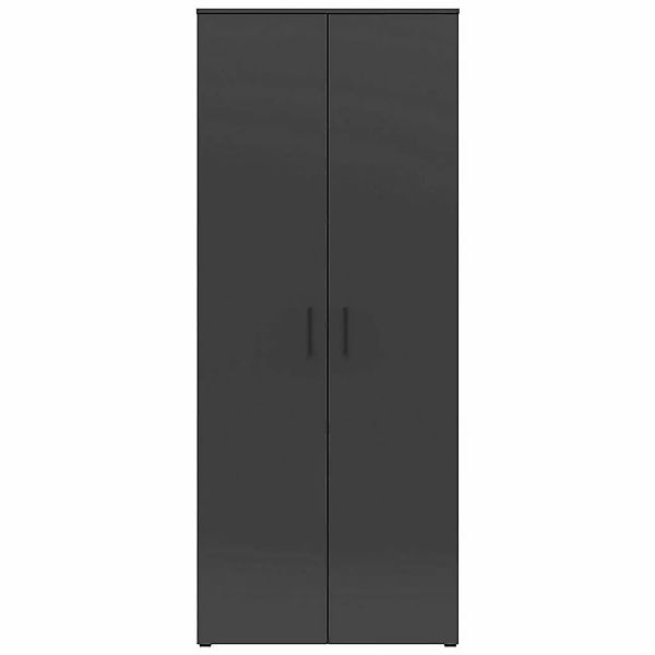 Schrank Multi-Stauraum Typ 37 anthrazit B/H/T: ca. 80x195x40 cm günstig online kaufen