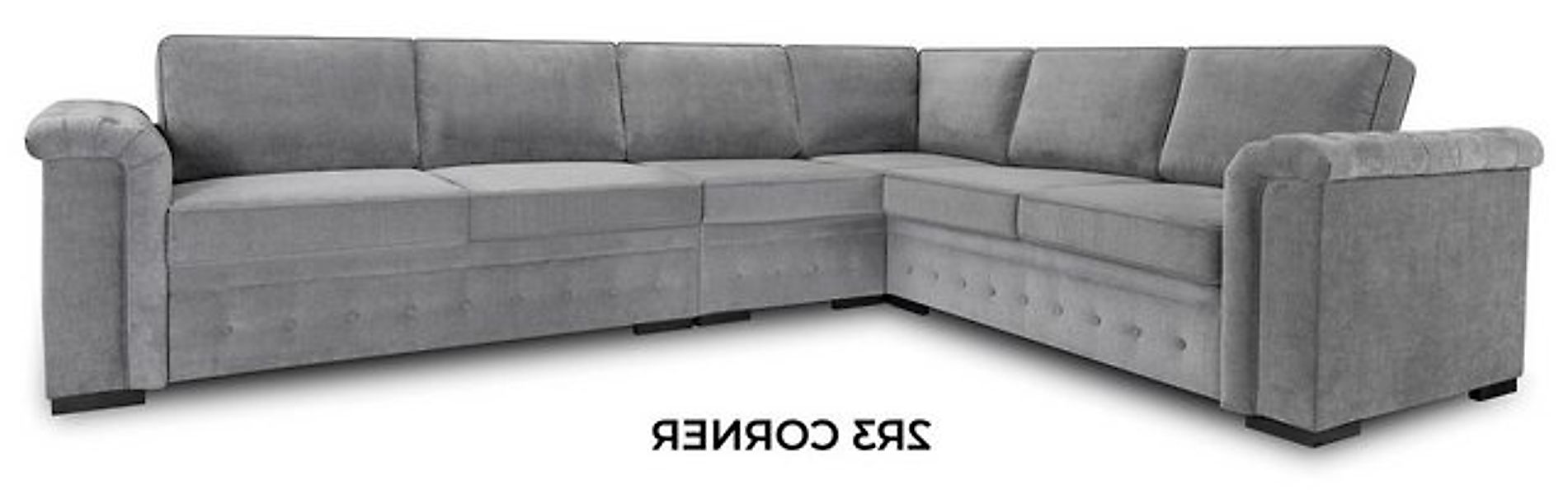 Xlmoebel Ecksofa Samt Ecksofa für das Wohnzimmer mit Polsterung - elegante günstig online kaufen