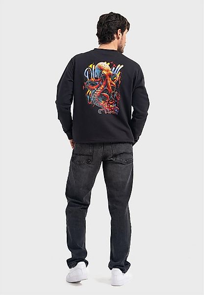 Oldskull Sweatshirt Wrldvibe Tentacle Spectacle Logo Graphic Grenzenlose Kr günstig online kaufen