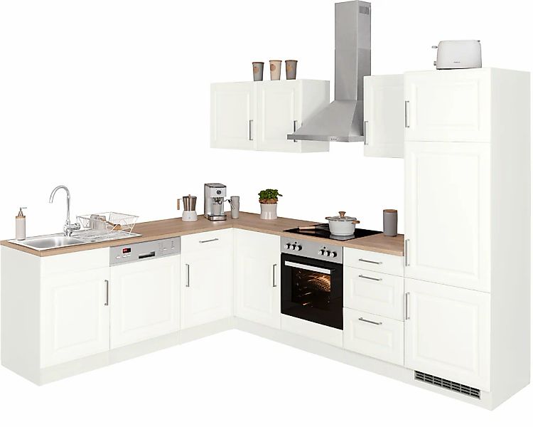 HELD MÖBEL Winkelküche "Stockholm", Stellbreite 220/280 cm, mit hochwertige günstig online kaufen