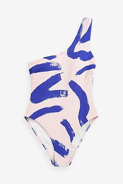 Next Badeanzug Bauchformender One-Shoulder-Badeanzug (1-St) günstig online kaufen