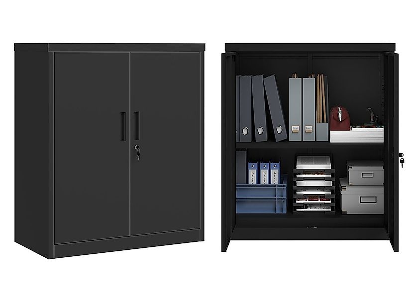 STEELSØN Aktenschrank Regulus (schwarz, ohne Füße) günstig online kaufen