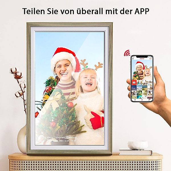 HT Elektronischer Fotorahmen 10,1 " Digitaler günstig online kaufen