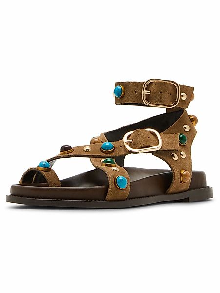 STEVE MADDEN Schaftsandalette "STEVE MADDEN Sandalen Veloursleder" günstig online kaufen