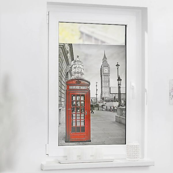 LICHTBLICK ORIGINAL Fensterfolie "London", 1 St., blickdicht, strukturiertK günstig online kaufen