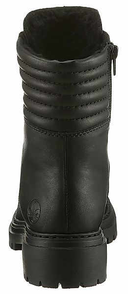 Rieker Winterstiefelette, Winterboots, Bikerboots, Blockabsatz, mit gepolst günstig online kaufen