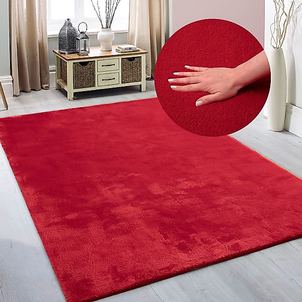 my home Teppich »Arabell, Kunstfellteppich«, rechteckig, 16 mm Höhe, flausc günstig online kaufen
