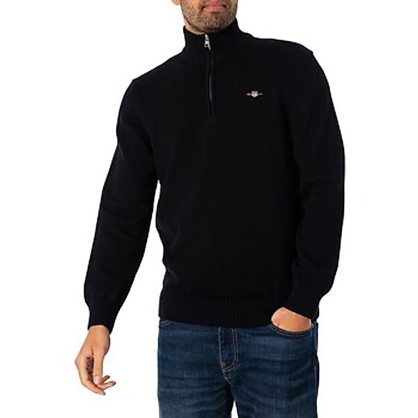 Gant  Fleecepullover Lässiges Baumwoll-Sweatshirt mit halbem Reißverschluss günstig online kaufen