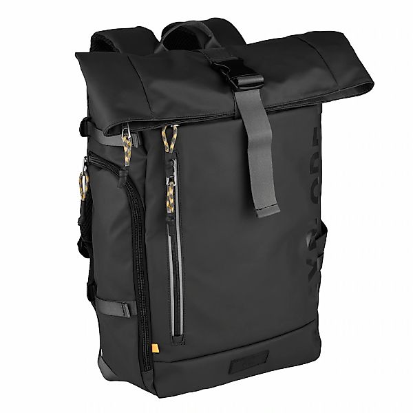 camel active Rucksack "Explore" wasserabweisendes recyceltes Nylon und refl günstig online kaufen