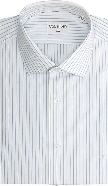 Calvin Klein Langarmhemd THERMO TECH STRIPE FITTED SHIRT günstig online kaufen