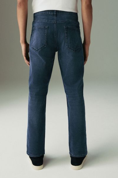 Next Straight-Jeans Straight-Fit Stretch-Jeans mit Gürtel günstig online kaufen