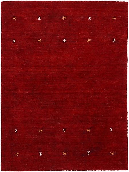 carpetfine Wollteppich »Gabbeh Uni, auch als Läufer erhältlich«, rechteckig günstig online kaufen
