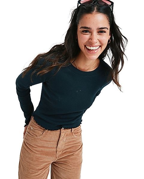 Roxy Langarmshirt Time Off Pointelle günstig online kaufen