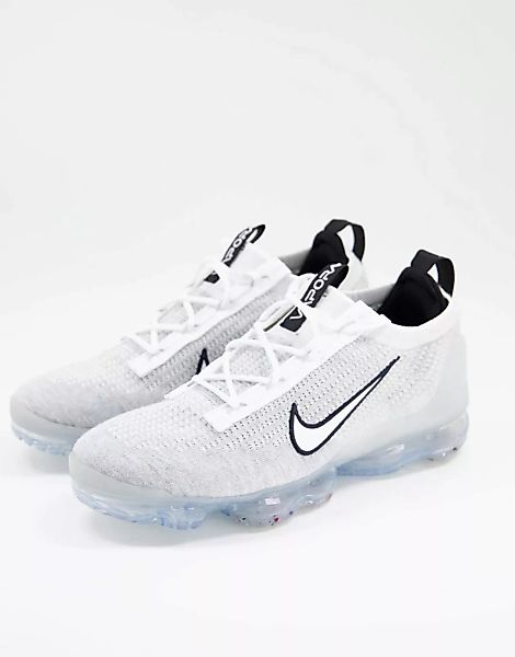 Nike – Vapormax 2021 Flyknit ‑ Sneaker in Weiß günstig online kaufen
