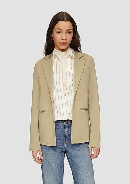 QS Jackenblazer Indoor-Blazer Elastischer Blazer aus günstig online kaufen