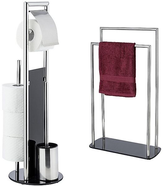 WENKO WC-Garnitur Ravina, Stand WC Garnitur und Handtuchhalter günstig online kaufen