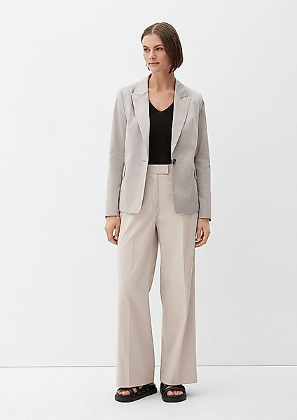 s.Oliver Culotte Hose Regular: Culotte aus Baumwollstretch günstig online kaufen