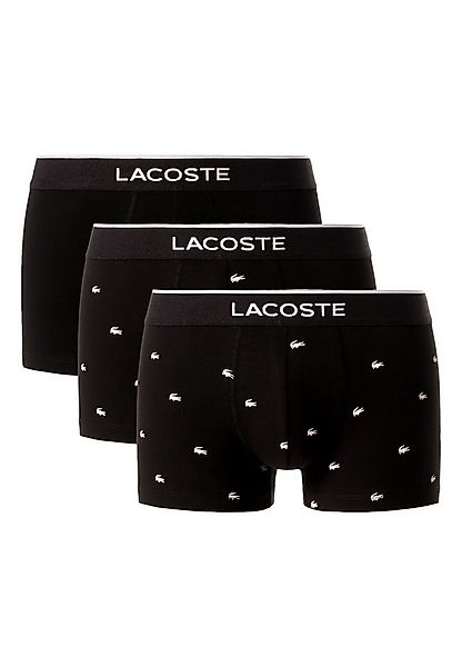 Lacoste Boxershorts Boxershorts Unterhosen 3-Pack (3-St) günstig online kaufen