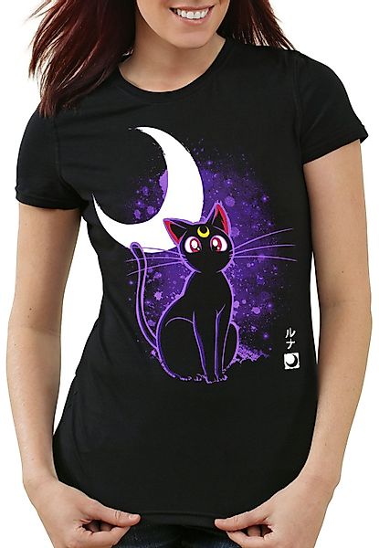 style3 T-Shirt Katze Luna sailor moon günstig online kaufen