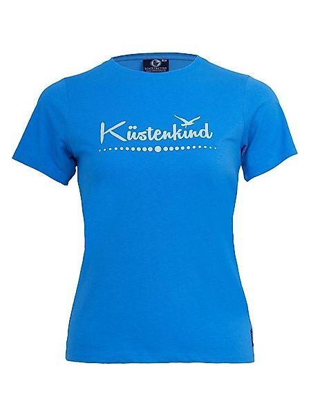 Schietwetter T-Shirt Damen "Küstenkind" (1-tlg) Baumwolle günstig online kaufen