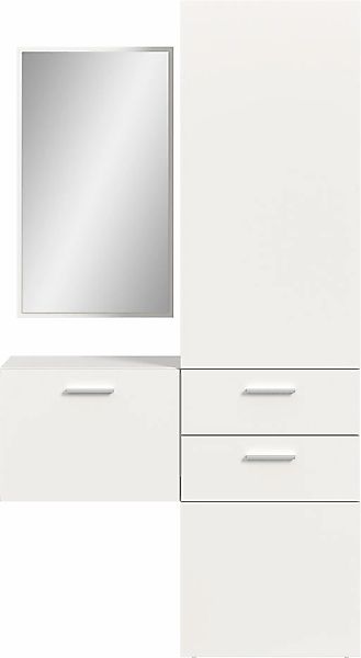 INOSIGN Garderoben-Set, (Set, 3 St.), Lumo, Garderobenset Breite: 104 cm, S günstig online kaufen