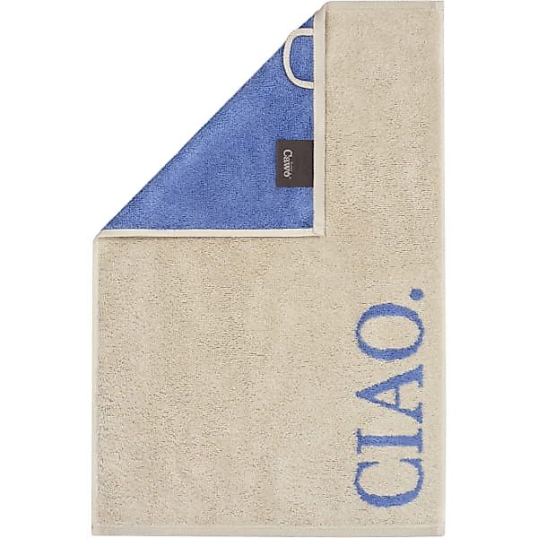 Cawö Gästetücher Postcard Towels Edition 100 - Farbe: CIAO - 09 - 30x50 cm günstig online kaufen