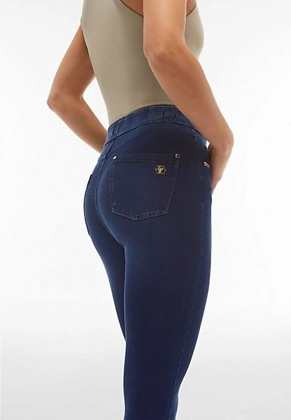 Freddy 7/8-Jeans N.O.W.® Denim-Jersey-Hose mit hohem Taillenbund und Schlit günstig online kaufen