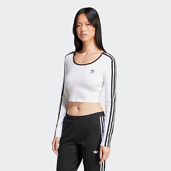 adidas Originals Langarmshirt "3S LS CROP" günstig online kaufen